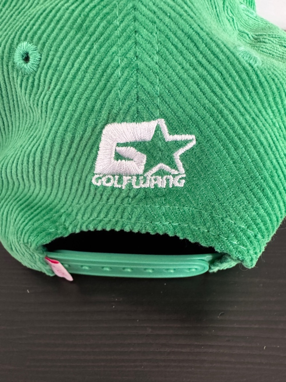 “Golf” WANG Tyler the Creator Green Corduroy Hat/Snapback - Picture 7 of 9
